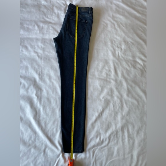 Garage women’s high waist jeggings in dark wash blue (navy) size 09 - Picture 8 of 10
